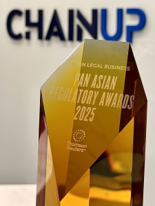 Top Crypto Compliance Technology Honor at Thomson Reuters Awards