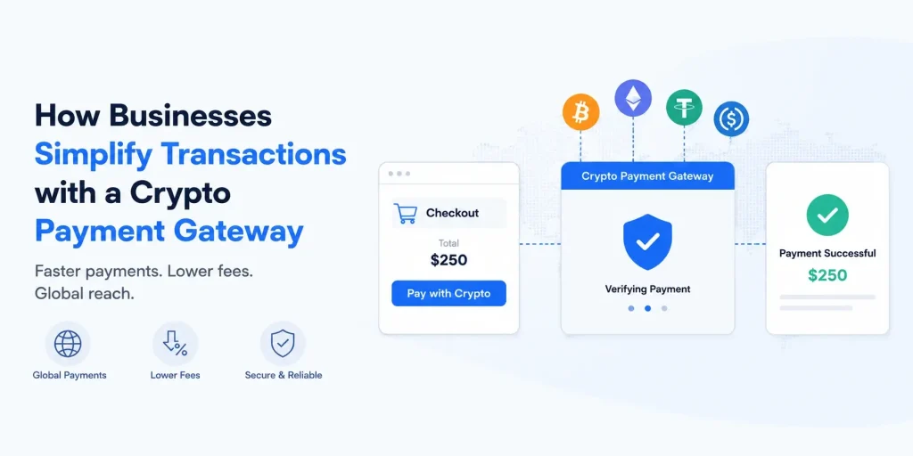 how business simplify transaction with crypto payment gateway