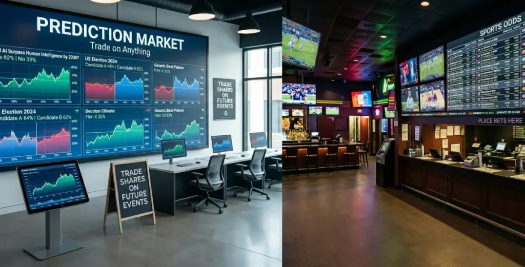 Prediction Markets vs. Traditional Sportsbooks: What's Changing and Why It Matters