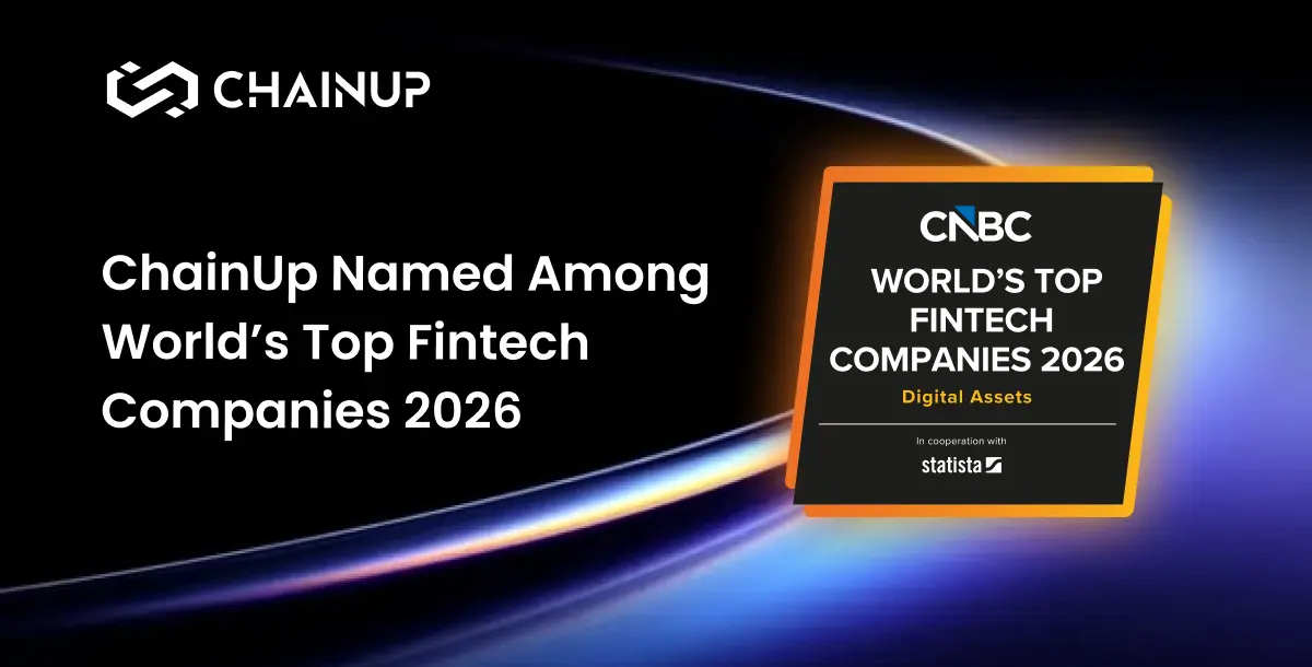 CNBC and Statista name ChainUp to the World’s Top Fintech Companies 2026 list