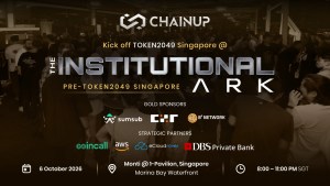 TOKEN2049 Singapore 2026 1 The Institutional Ark By ChainUp
